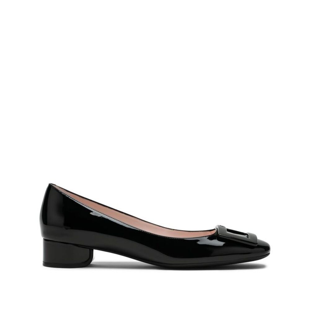 Roger Vivier Women Roundy Patent Leather Ballets